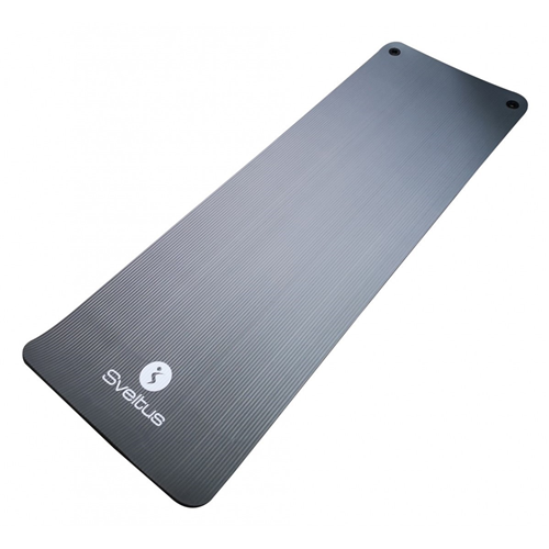 Tapis de gym, yoga, pilâtes 180x60cm - Sveltus Training gris