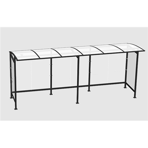 Abri vélo modulaire ALTAO® Curve 6.3m