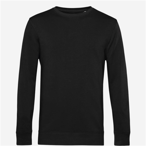 Sweat Shirt col rond homme B&C - Organic Noir