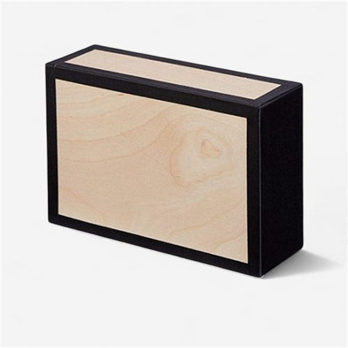 Boîte à cigare en bois Henrys - velours noir