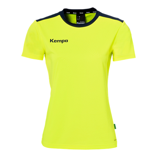 Maillot manches courtes  Kempa Femme - Emotion 27 Jaune