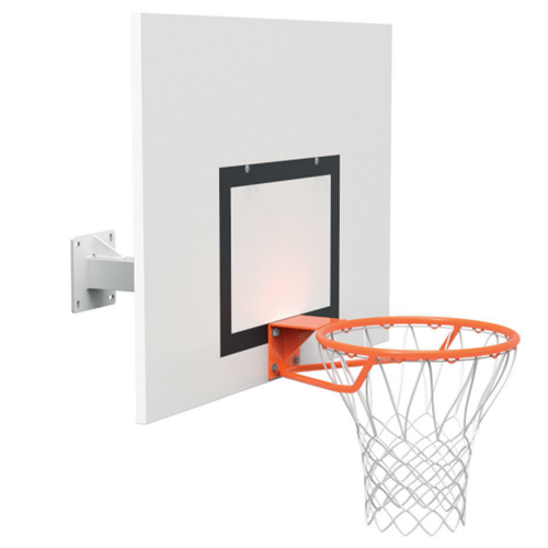PANNEAU DE BASKET MURAL HAUTEUR FIXE RECTANGULAIRE