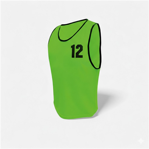 CHASUBLES NUMÉROTÉES 11 À15 JUNIOR VERT