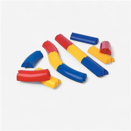 Lot de 12 poutres arrondies basses