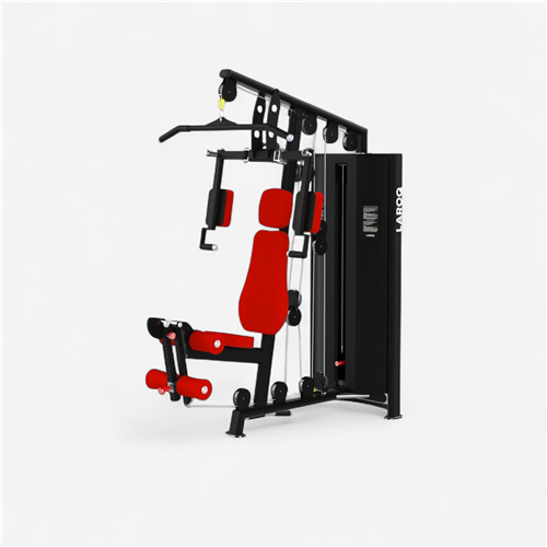 Appareil de musculation Laroq - Tour multifonction rouge 60 Kg 