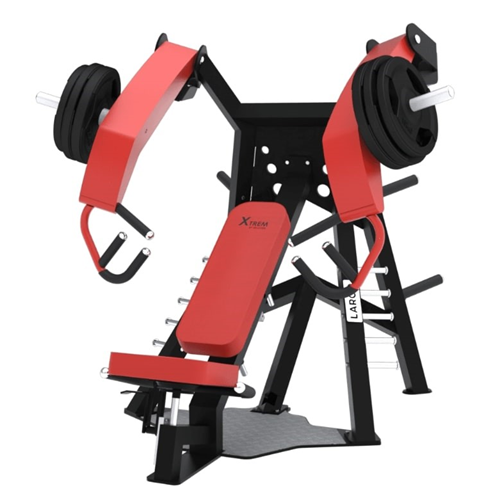 Appareil de musculation Laroq - Pectoraux incliné convergent by Delavier 