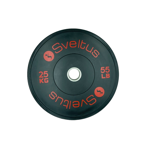 Disque de musculation 25kg - Sveltus Disque Training ECO 25kg x1 noir