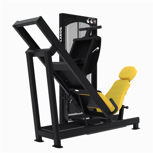 Presse à cuisse 45° charge de 140 Kg - Laroq NC26 jaune 