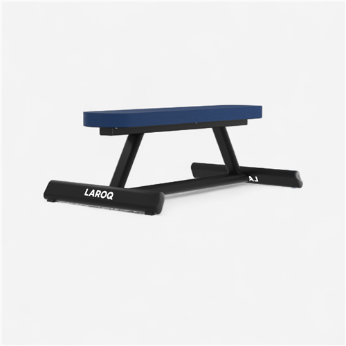 Banc de musculation Laroq - Banc plat Noir 