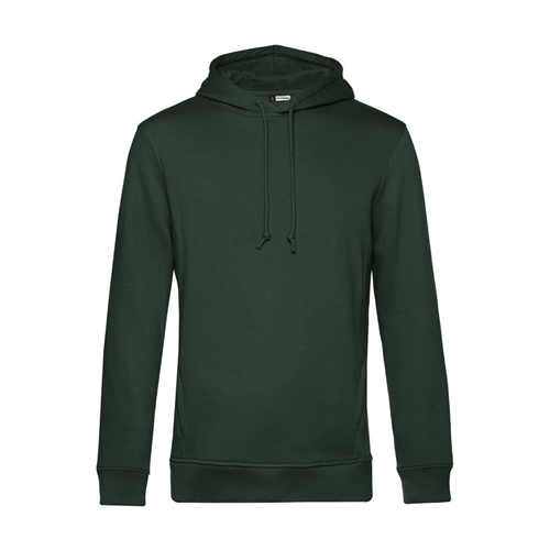 SWEAT CAPUCHE ORGANIC  VERT FONCE