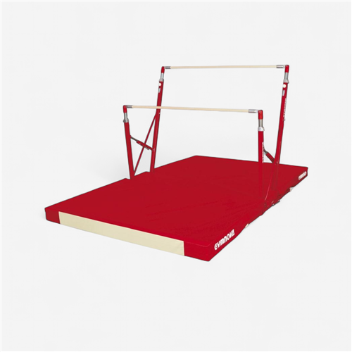 Barre asymétriques gymnastique Gymnova - Repliable et tapis 