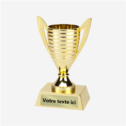 COUPE OR PERSONNALISÉE DE 13 CM