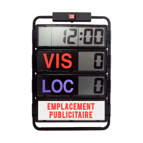 AFFICHEUR DE SCORES, CHRONOMETRE