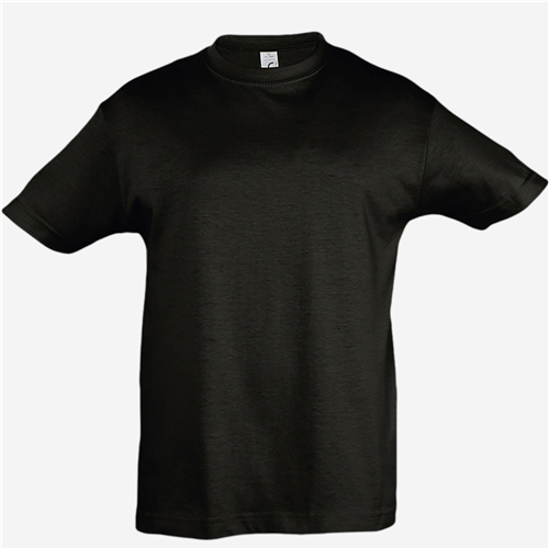 Tee-shirt manches courtes enfant Sol'S - Jersey 150 Noir 