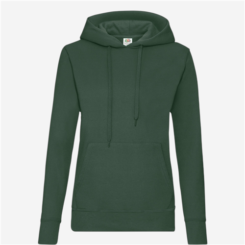 Sweat Capuche Fruit Of The Loom - Vert Fonce