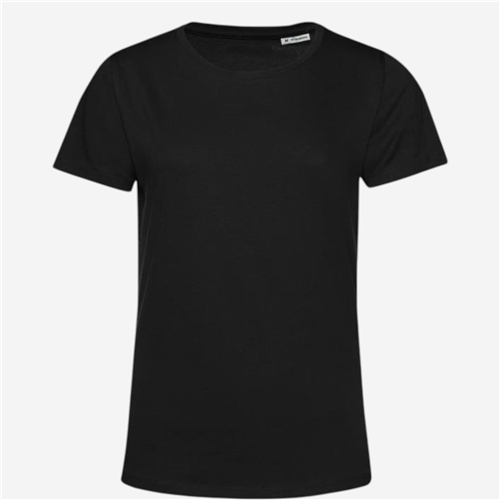 Tee shirt manches courtes femme B&amp;C - Coton Organic Noir 