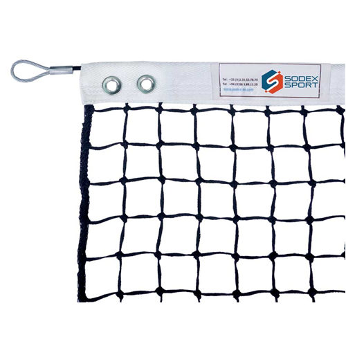Filet de tennis 3 mm maille simple avec régulateur