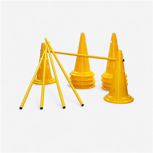 Haie d&#039;athlétisme 50 cm - Lot de 5 Mini-Haies 