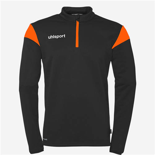 Sweat Shirt football Uhlsport Enfant - Squad27 1/4 Noir/Orange 
