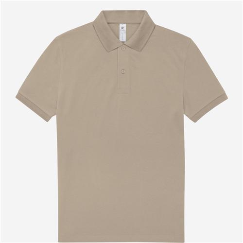 Polo homme B&C - Coton 210 Beige 