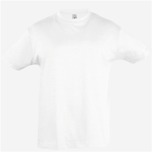 Tee-shirt manches courtes enfant Sol&#039;S - Jersey 150 Blanc 