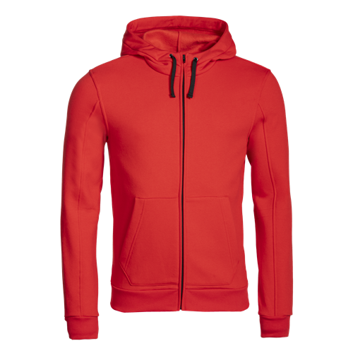Veste training Adulte Kipsta - Molleton Club 500 rouge