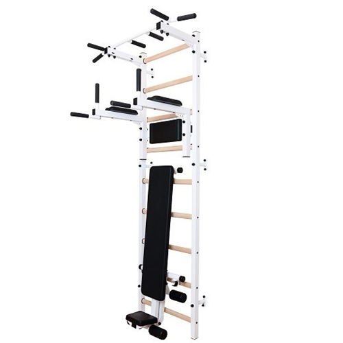 Espalier barre de traction et barre plongeante gymnastique - BenchK 723W blanc