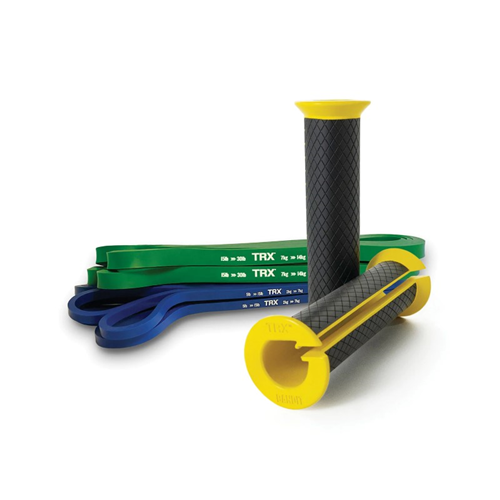 Kit poignées et bandes de résistance fitness - TRX Bandit Kit jaune noir