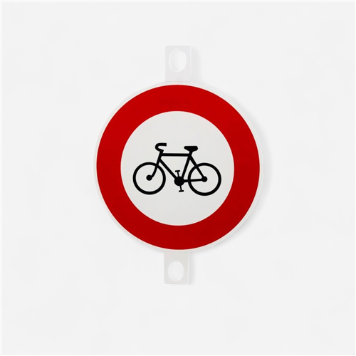 Panneau signalisation - Panneau "Accès interdit aux cyclistes" 