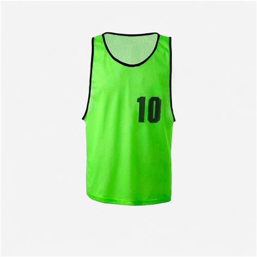 Chasubles numérotées Tremblay - 1 à 10 vert