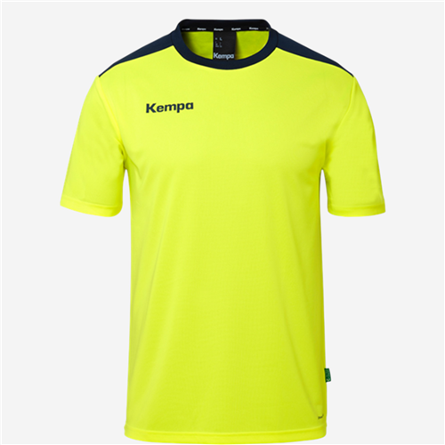 Maillot manches courtes Kempa Enfant - Emotion 27 Jaune