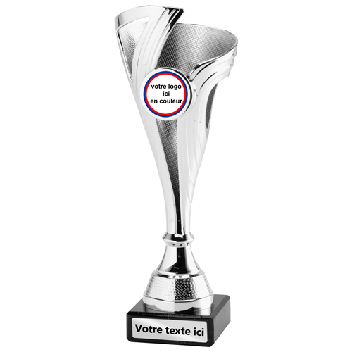 COUPE ARGENT PERSONNALISÉE DE 20,5 CM