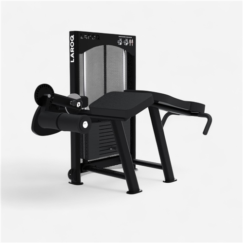 Appareil de musculation Laroq - Ischios couchés noir 75 Kg 