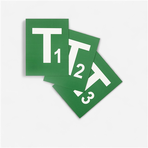 Carton d'arbitre handball Tremblay - 3 x "Signal de temps mort" FFHB