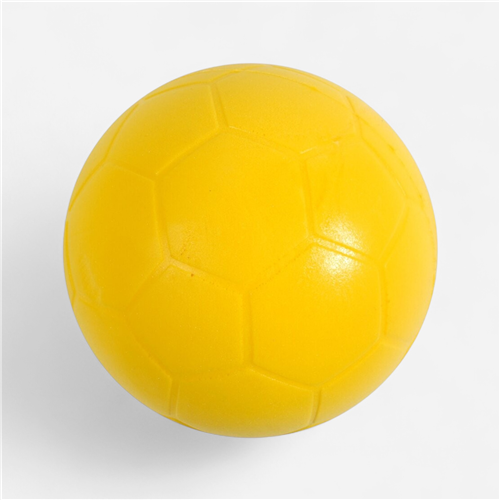 Ballon de handball - Mousse Hd jaune