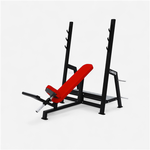 Banc de musculation Laroq - Développé Incliné rouge 