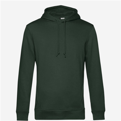 Sweat à capuche B&C - Organic Vert Fonce 