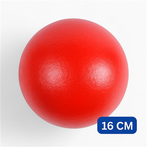 Balle baby gym 16 cm Sporti France - Peau d&#039;éléphant rouge