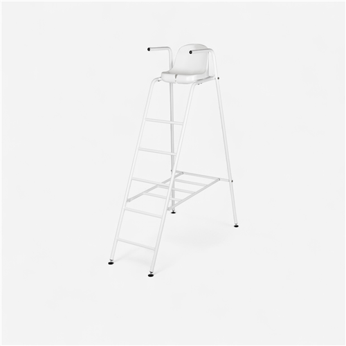Chaise arbitre tennis  - Acier Avec Patins 