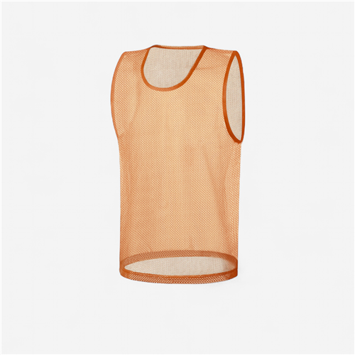 CHASUBLE ADULTE ORANGE 100% RECYCLÉE