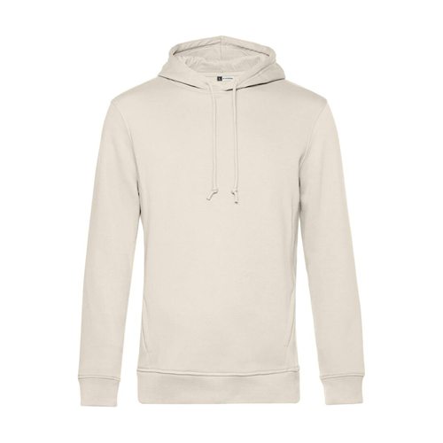 SWEAT CAPUCHE ORGANIC  BLANC CREME