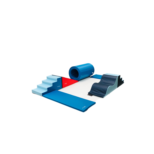 Module motricité mousse baby gym Sarneige - Kit aventure bleu 