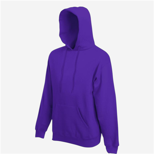 Sweat Capuche Fruit Of The Loom - Violet