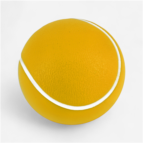 Balle de tennis Carrington - balle jaune Mousse 6.3 Cm