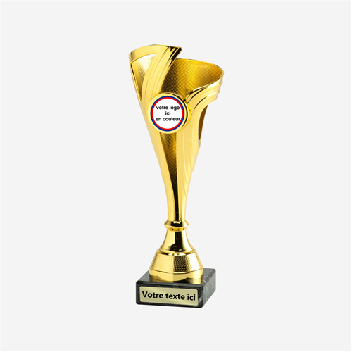 COUPE OR PERSONNALISÉE DE 20,5 CM