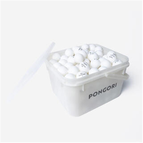 Seau de balles tennis de table pongori 144 balles - FB 830* 40+ blanche
