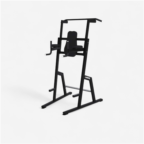 Appareil de musculation Laroq - Dips barres fixes noir 