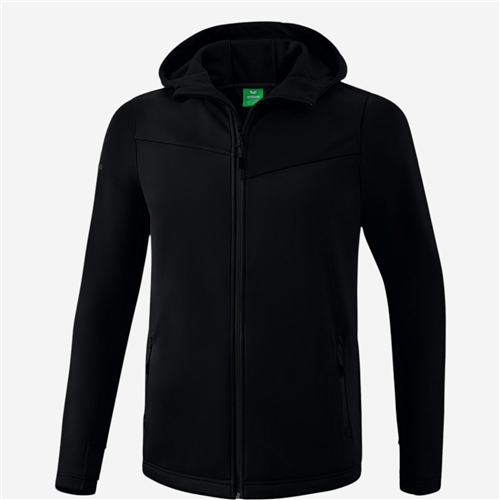 Veste Erima Homme - Softshell Perf noir