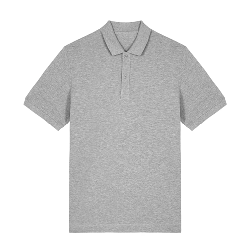 POLO PREMIUM PERSONNALISE GRIS CHINE