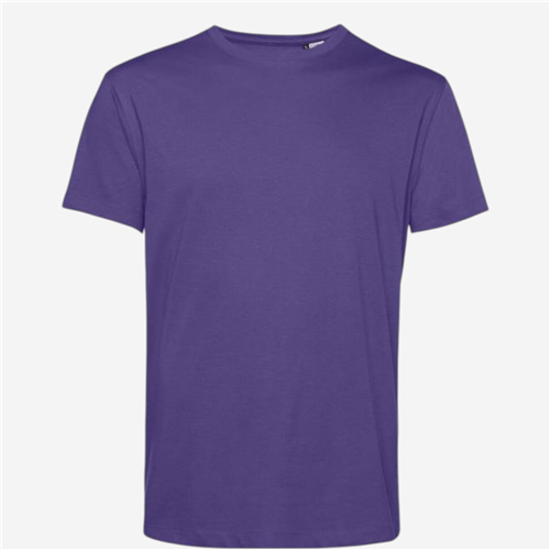 Tee shirt manches courtes B&C - Coton Organic Mauve 